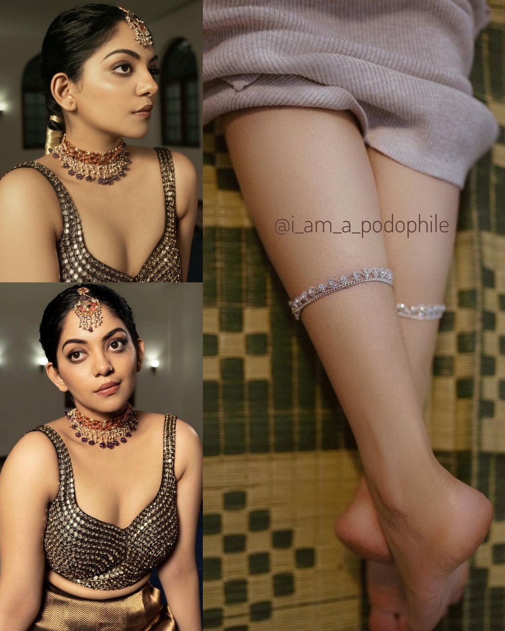 Ahaana Krishna Feet